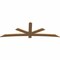 Ekena Millwork Alberta Smooth Timber Gable Bracket, Western Red Cedar, 108"W x 36"H x 1 1/2"D x 5 1/2"F, 8/12 Pitch GBW108X36X0206ALB00SWR - alternate 5